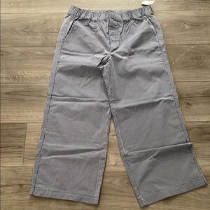 Old Navy Blue and White Wide Leg Pants